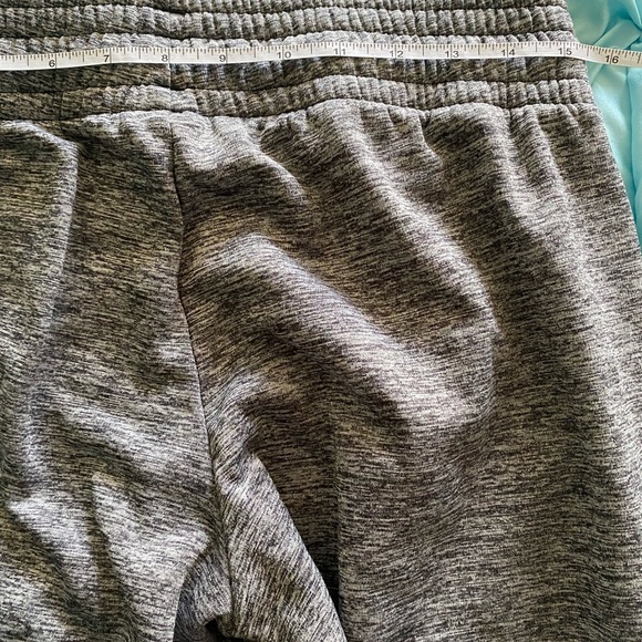Under Armour Gray Track Pants with Elastic Waistband and Drawstring - Picture 3 of 7